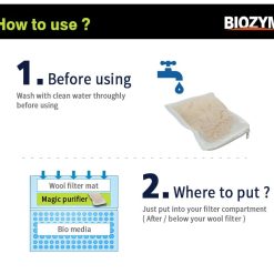 Hướng dẫn sử dụng Vật liệu lọc Biozym Magic